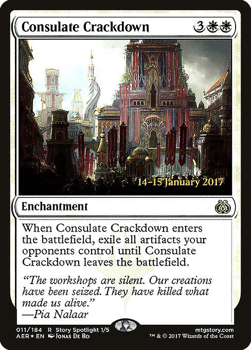 Consulate Crackdown [Prerelease Cards] | Gear Gaming Bentonville