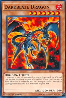 Darkblaze Dragon [Structure Deck: Rise of the True Dragons] [SR02-EN006] | Gear Gaming Bentonville