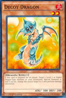 Decoy Dragon [Structure Deck: Rise of the True Dragons] [SR02-EN008] | Gear Gaming Bentonville