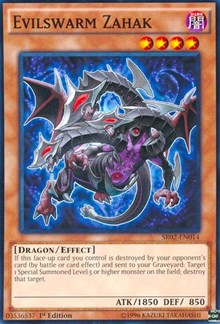 Evilswarm Zahak [Structure Deck: Rise of the True Dragons] [SR02-EN014] | Gear Gaming Bentonville