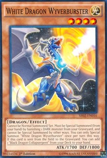 White Dragon Wyverburster [Structure Deck: Rise of the True Dragons] [SR02-EN016] | Gear Gaming Bentonville