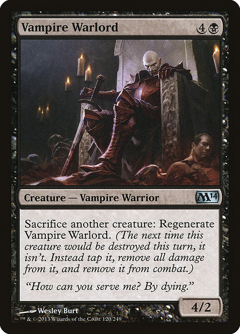 Vampire Warlord [Magic 2014 (M14)] | Gear Gaming Bentonville