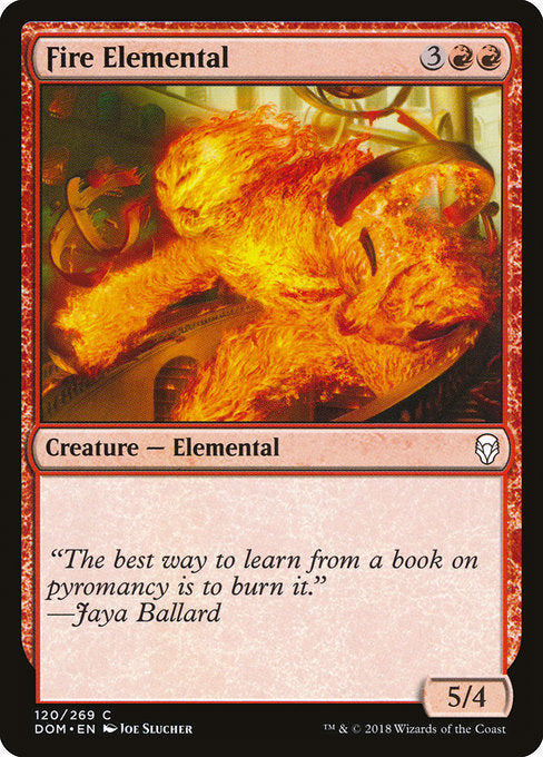 Fire Elemental [Dominaria] | Gear Gaming Bentonville