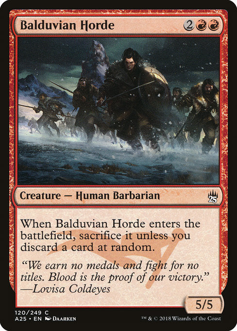 Balduvian Horde [Masters 25] | Gear Gaming Bentonville