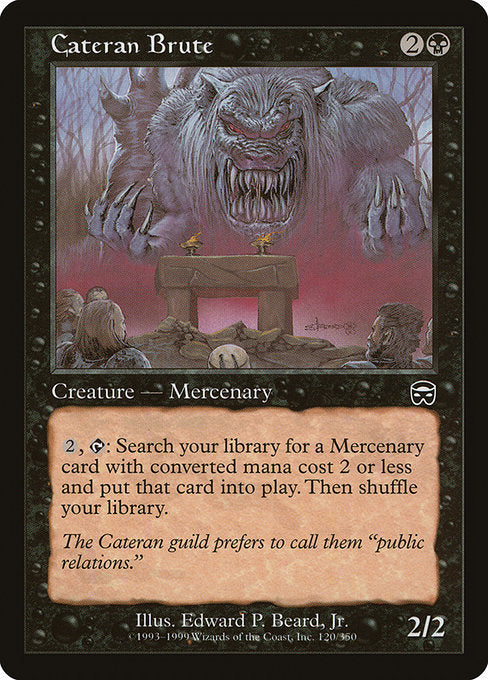 Cateran Brute [Mercadian Masques] | Gear Gaming Bentonville