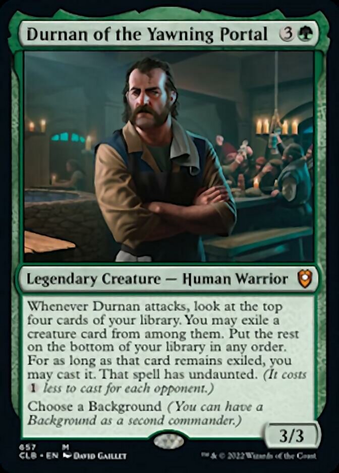 Durnan of the Yawning Portal [Commander Legends: Battle for Baldur's Gate] | Gear Gaming Bentonville