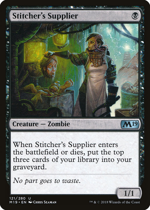 Stitcher's Supplier [Core Set 2019] | Gear Gaming Bentonville