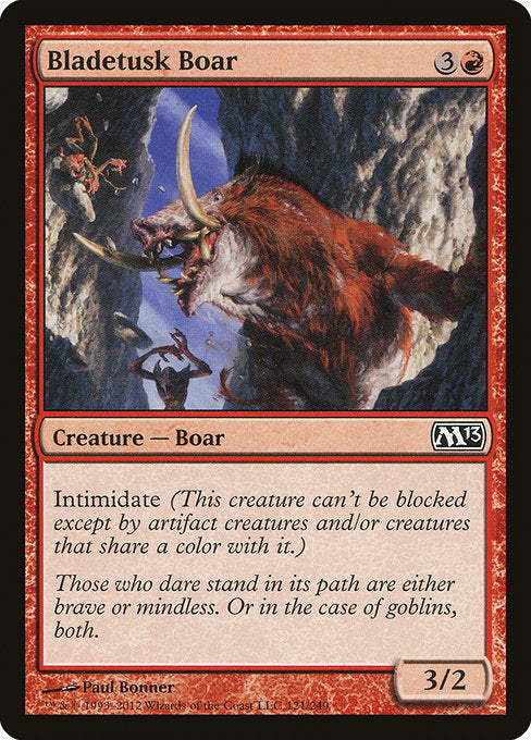 Bladetusk Boar [Magic 2013 (M13)] | Gear Gaming Bentonville