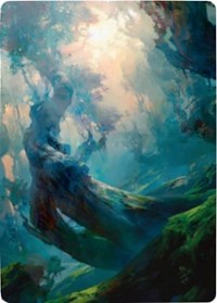 Forest 3 Art Card [Zendikar Rising Art Series] | Gear Gaming Bentonville