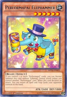 Performapal Elephammer [2016 Mega-Tins Mega Pack] [MP16-EN002] | Gear Gaming Bentonville