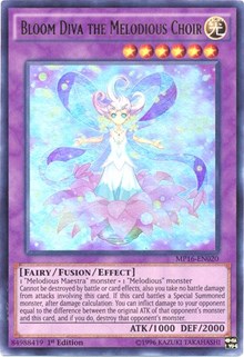 Bloom Diva the Melodious Choir [2016 Mega-Tins Mega Pack] [MP16-EN020] | Gear Gaming Bentonville