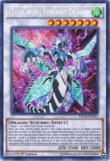 Clear Wing Synchro Dragon [2016 Mega-Tins Mega Pack] [MP16-EN022] | Gear Gaming Bentonville