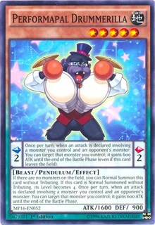 Performapal Drummerilla [2016 Mega-Tins Mega Pack] [MP16-EN052] | Gear Gaming Bentonville