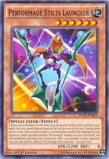 Performage Stilts Launcher [2016 Mega-Tins Mega Pack] [MP16-EN063] | Gear Gaming Bentonville