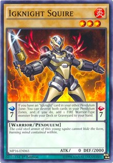 Igknight Squire [2016 Mega-Tins Mega Pack] [MP16-EN065] | Gear Gaming Bentonville