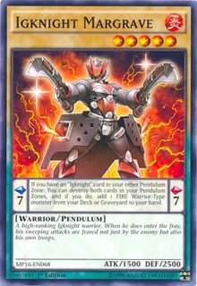 Igknight Margrave [2016 Mega-Tins Mega Pack] [MP16-EN068] | Gear Gaming Bentonville