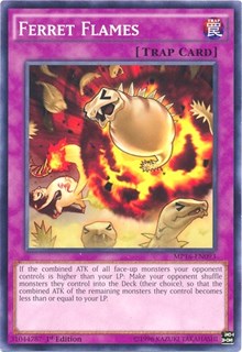 Ferret Flames [2016 Mega-Tins Mega Pack] [MP16-EN093] | Gear Gaming Bentonville