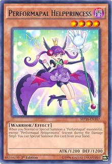 Performapal Helpprincess [2016 Mega-Tins Mega Pack] [MP16-EN107] | Gear Gaming Bentonville