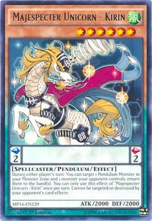 Majespecter Unicorn - Kirin [2016 Mega-Tins Mega Pack] [MP16-EN129] | Gear Gaming Bentonville