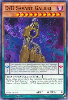 D/D Savant Galilei [2016 Mega-Tins Mega Pack] [MP16-EN166] | Gear Gaming Bentonville