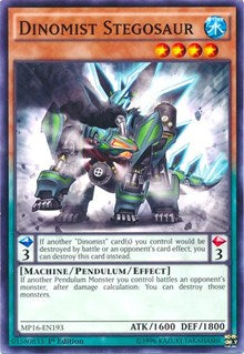 Dinomist Stegosaur [2016 Mega-Tins Mega Pack] [MP16-EN193] | Gear Gaming Bentonville