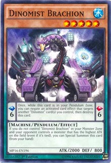 Dinomist Brachion [2016 Mega-Tins Mega Pack] [MP16-EN196] | Gear Gaming Bentonville