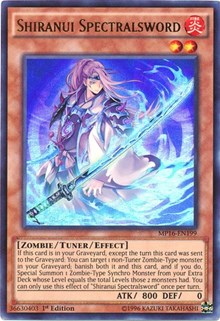 Shiranui Spectralsword [2016 Mega-Tins Mega Pack] [MP16-EN199] | Gear Gaming Bentonville