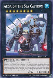 Aegaion the Sea Castrum [2016 Mega-Tins Mega Pack] [MP16-EN213] | Gear Gaming Bentonville