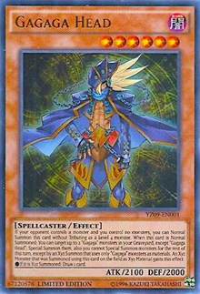 Gagaga Head [Yu-Gi-Oh! ZEXAL Manga Promotional Cards] [YZ09-EN001] | Gear Gaming Bentonville