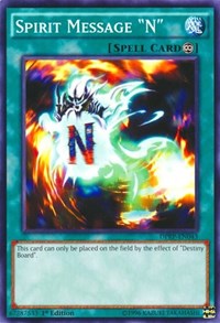 Spirit Message "N" [Duelist Pack: Rivals of the Pharaoh] [DPRP-EN043] | Gear Gaming Bentonville