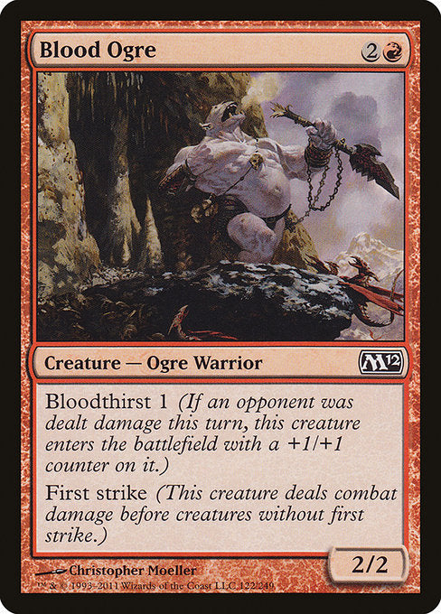 Blood Ogre [Magic 2012 (M12)] | Gear Gaming Bentonville