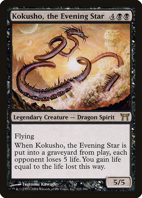 Kokusho, the Evening Star [Champions of Kamigawa] | Gear Gaming Bentonville