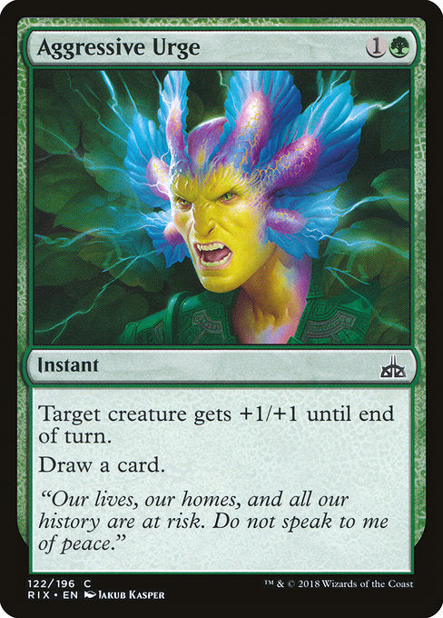 Aggressive Urge [Rivals of Ixalan] | Gear Gaming Bentonville