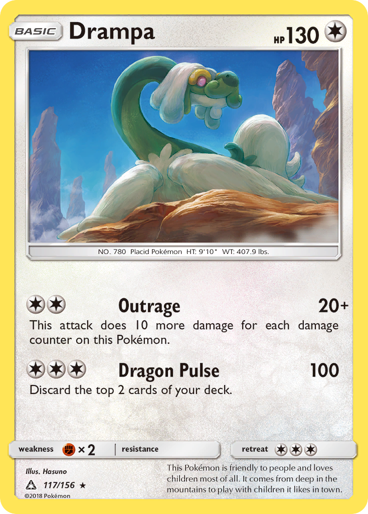 Drampa (117/156) [Sun & Moon: Ultra Prism] | Gear Gaming Bentonville