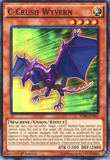 C-Crush Wyvern [Structure Deck: Seto Kaiba] [SDKS-EN003] | Gear Gaming Bentonville