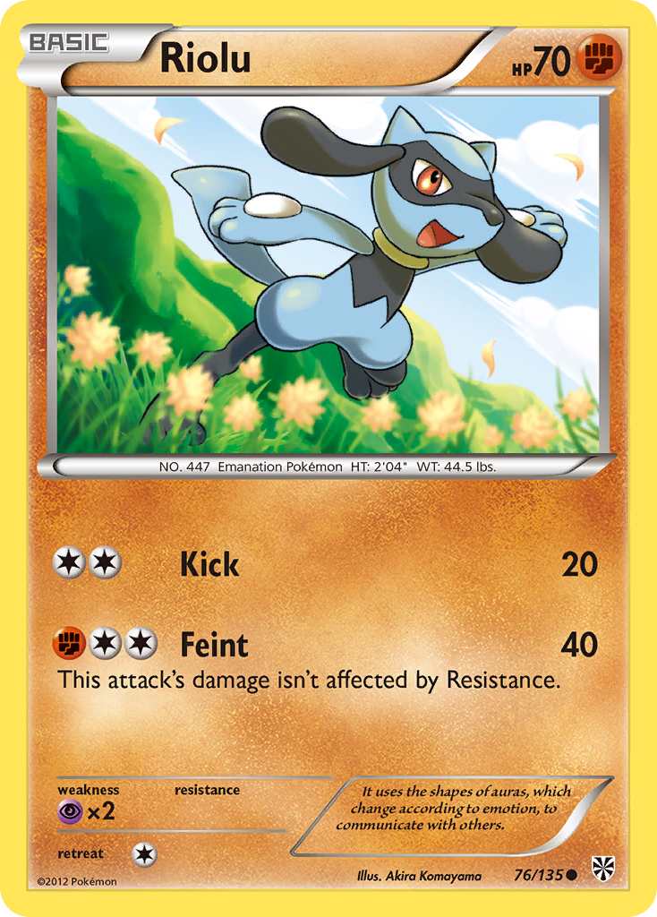 Riolu (76/135) [Black & White: Plasma Storm] | Gear Gaming Bentonville