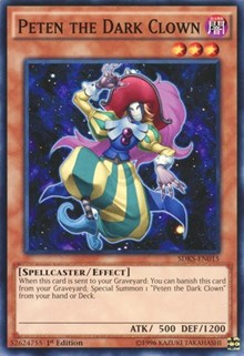 Peten the Dark Clown [Structure Deck: Seto Kaiba] [SDKS-EN015] | Gear Gaming Bentonville