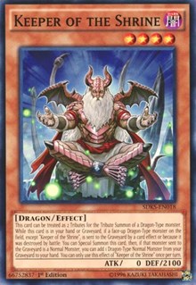 Keeper of the Shrine [Structure Deck: Seto Kaiba] [SDKS-EN018] | Gear Gaming Bentonville