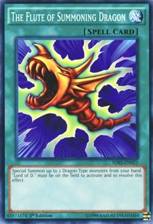 The Flute of Summoning Dragon [Structure Deck: Seto Kaiba] [SDKS-EN023] | Gear Gaming Bentonville