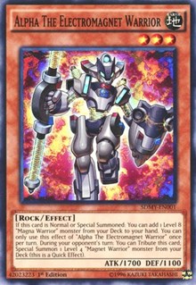 Alpha The Electromagnet Warrior [Structure Deck: Yugi Muto] [SDMY-EN001] | Gear Gaming Bentonville