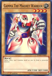 Gamma The Magnet Warrior [Structure Deck: Yugi Muto] [SDMY-EN009] | Gear Gaming Bentonville