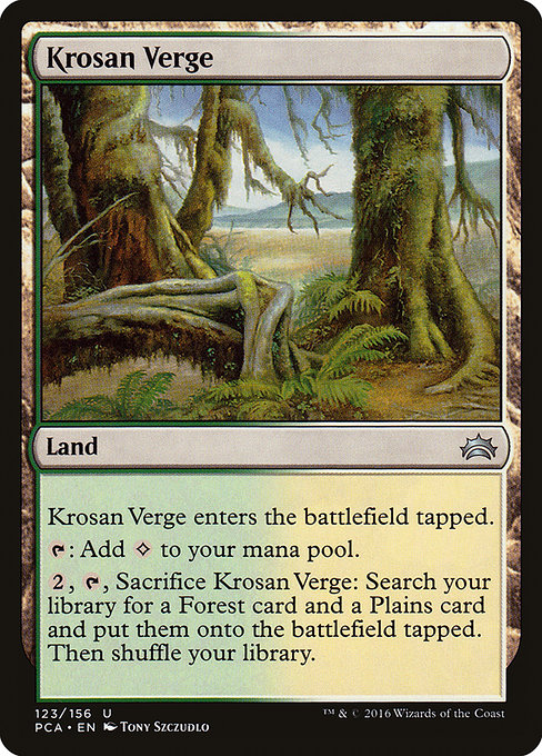 Krosan Verge [Planechase Anthology] | Gear Gaming Bentonville