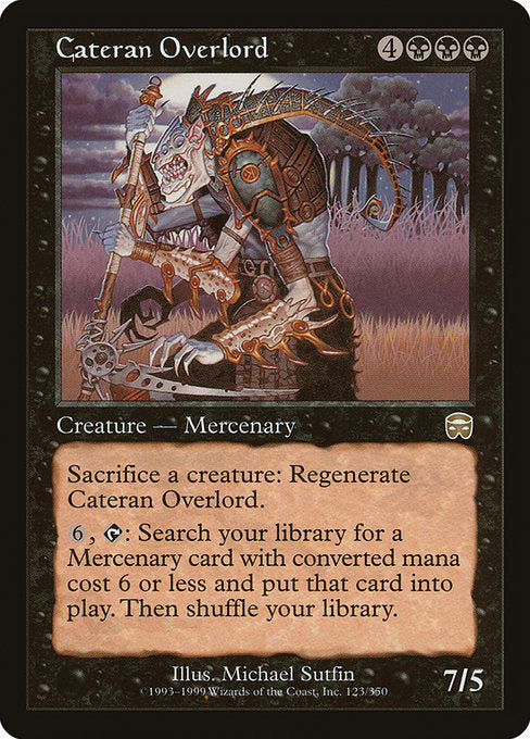 Cateran Overlord [Mercadian Masques] | Gear Gaming Bentonville