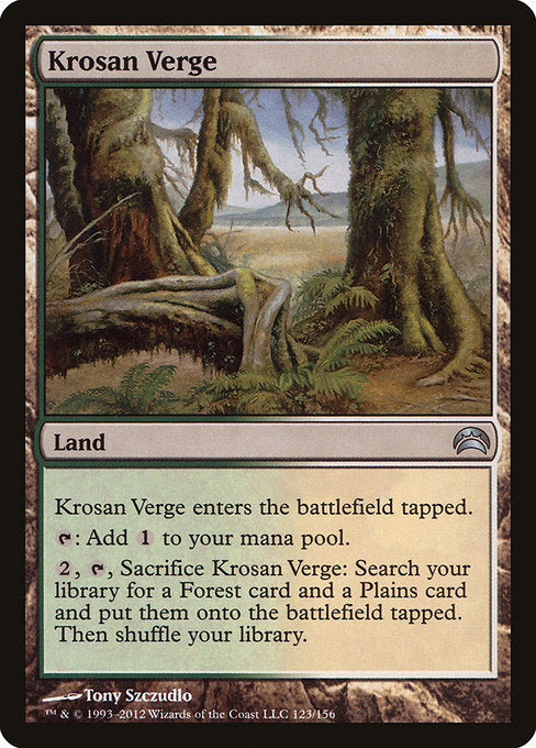 Krosan Verge [Planechase 2012] | Gear Gaming Bentonville