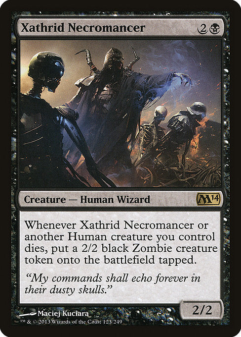 Xathrid Necromancer [Magic 2014 (M14)] | Gear Gaming Bentonville