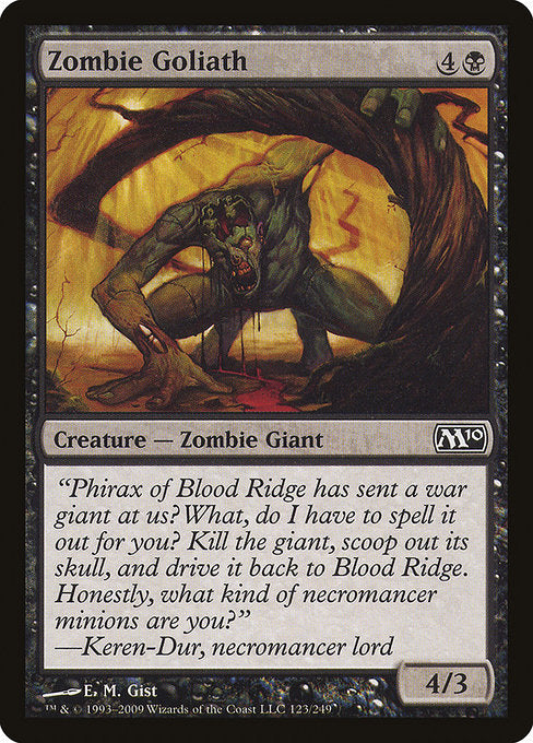 Zombie Goliath [Magic 2010 (M10)] | Gear Gaming Bentonville