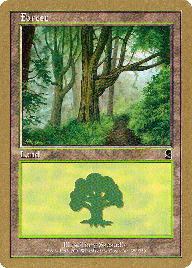 Forest (rl350) (Raphael Levy) [World Championship Decks 2002] | Gear Gaming Bentonville