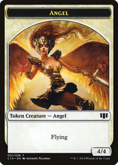 Angel // Cat Double-sided Token [Commander 2014 Tokens] | Gear Gaming Bentonville