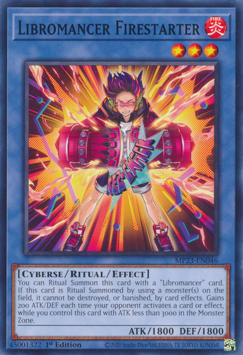 Libromancer Firestarter [MP23-EN046] Common | Gear Gaming Bentonville