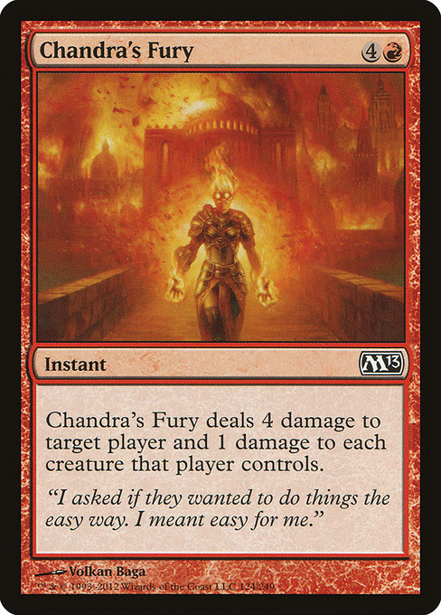 Chandra's Fury [Magic 2013 (M13)] | Gear Gaming Bentonville